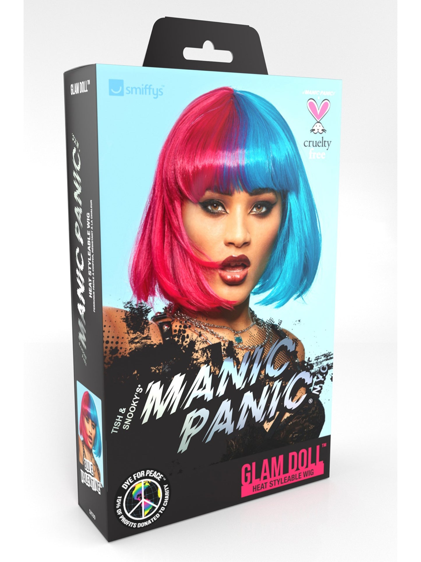 Manic Panic® Blue Valentine™ Glam Doll™ Wig  Wholesale