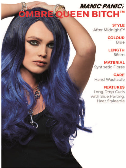 Manic Panic® After Midnight™ Ombre Queen Bitch Wig  Wholesale