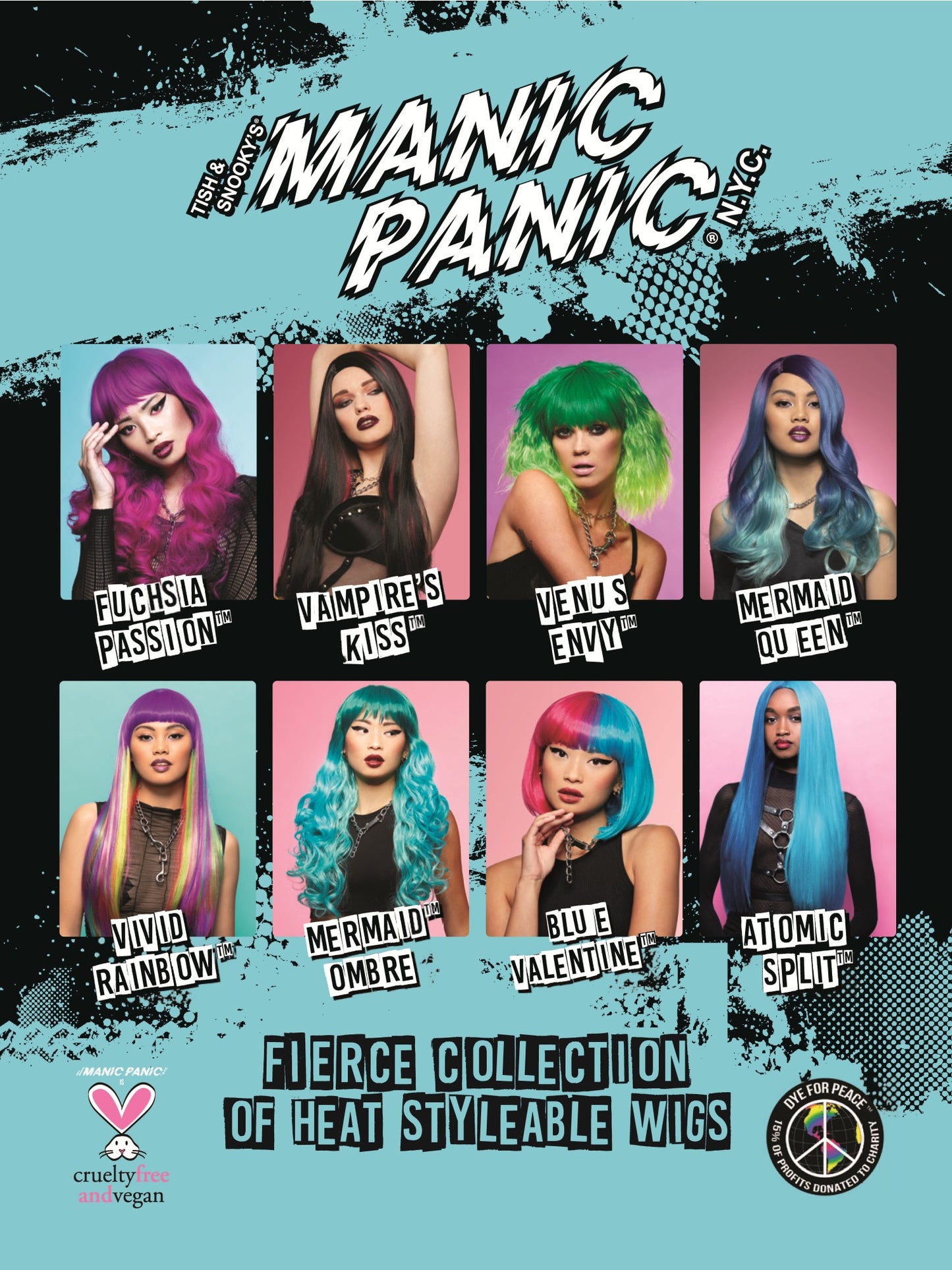 Manic Panic® She Wolf™ Queen Bitch™ Wig  Wholesale
