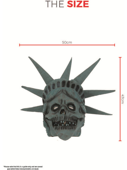 Liberty Skull Overhead Mask, Latex  Wholesale