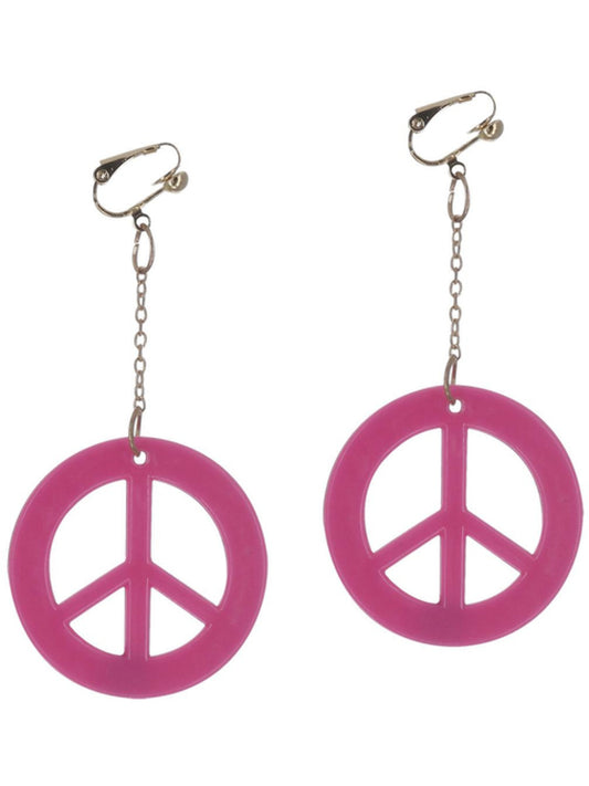 Neon Pink CND Earrings Wholesale