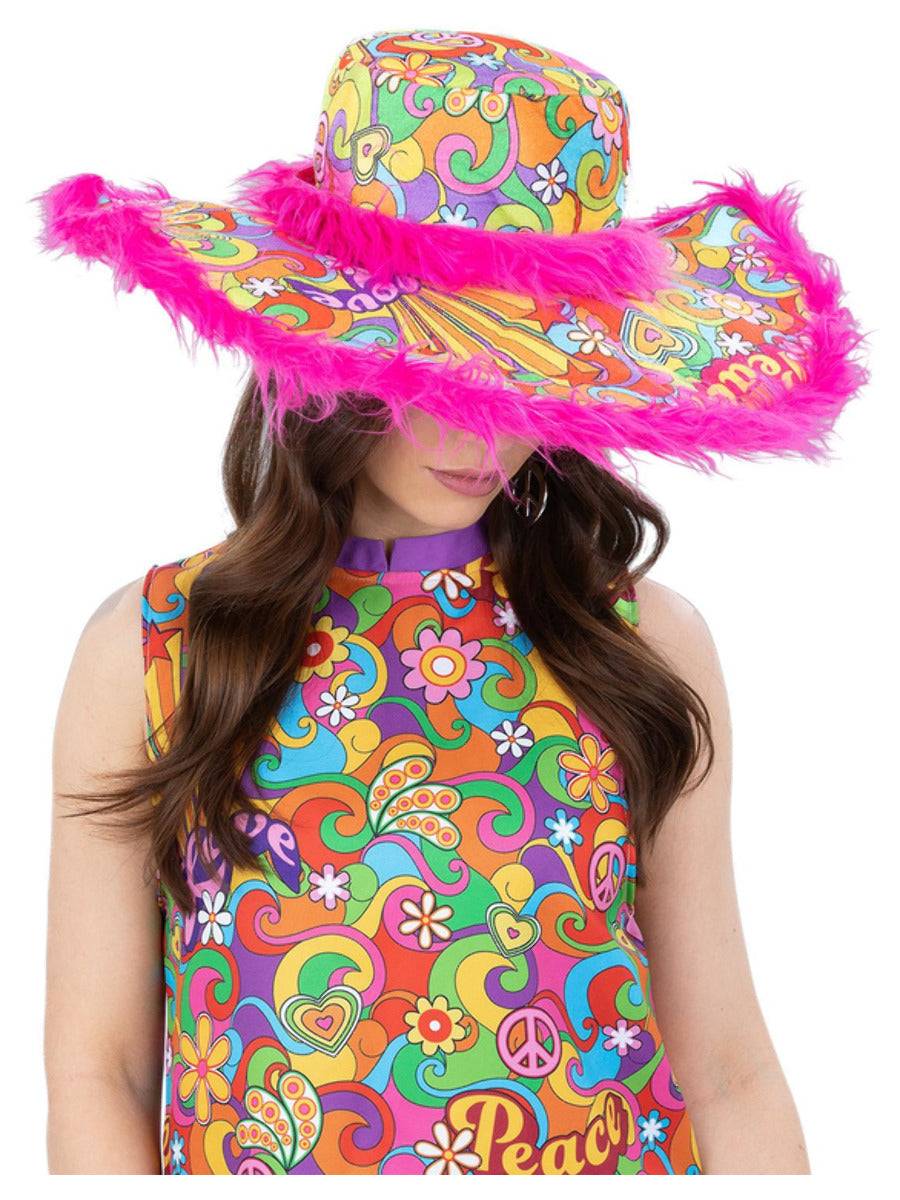 Summer of Love Hippie Sun Hat Wholesale