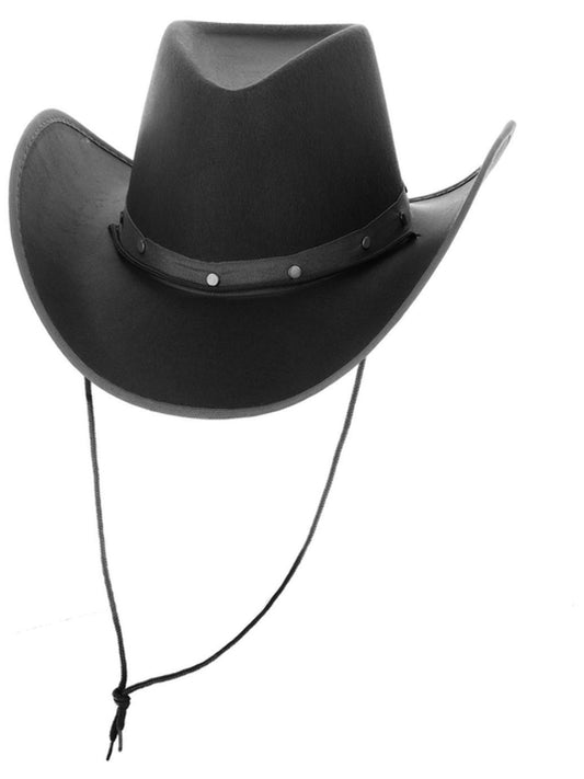 Black Cowboy Hat, Felt Wholesale