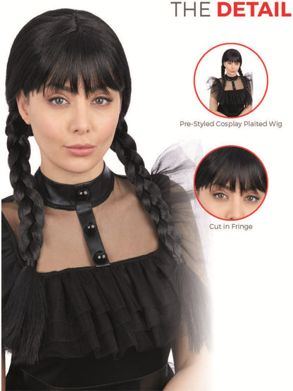 Adult Gothic School Girl Wig  Wholesale