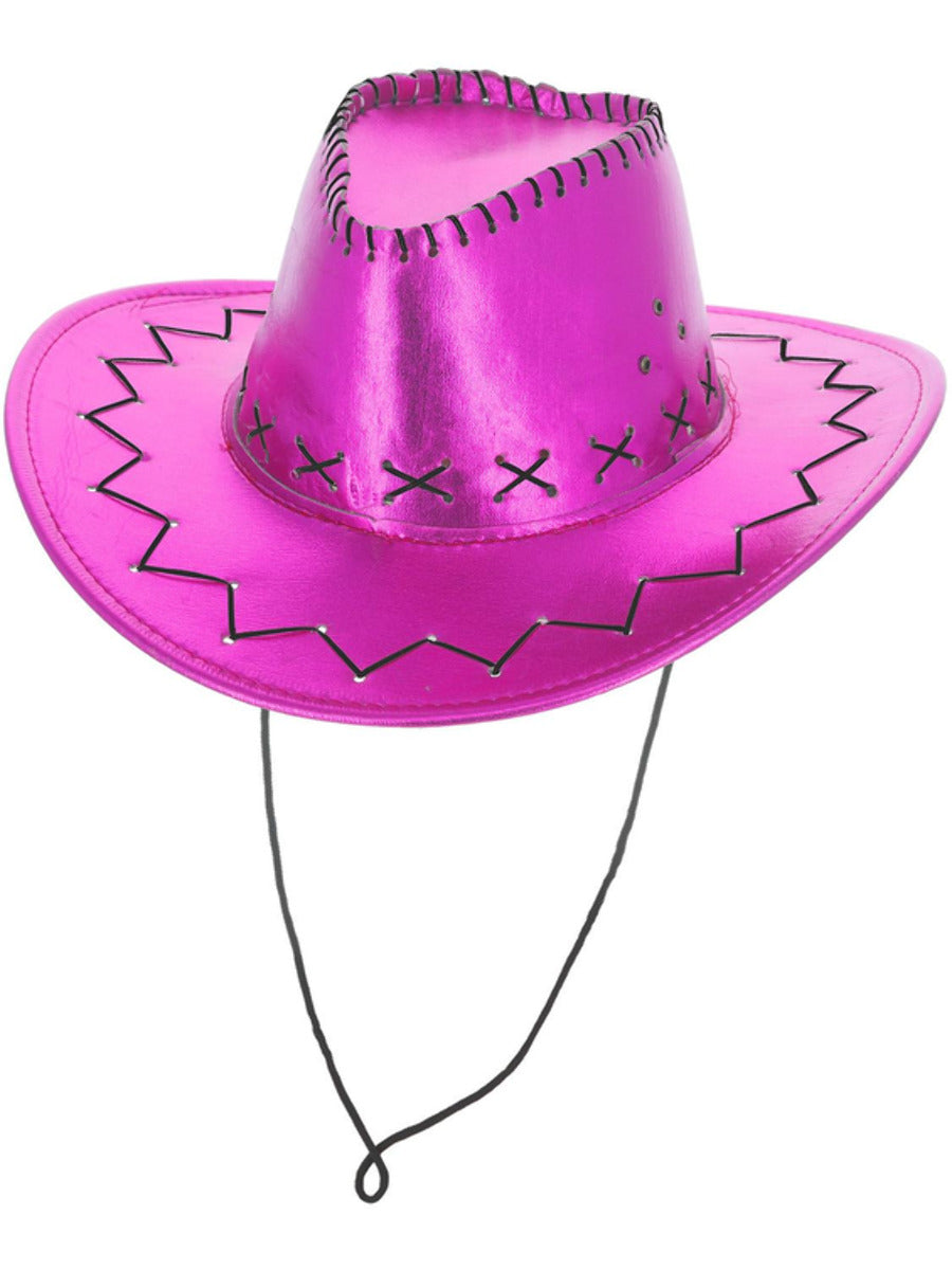 Metallic Pink Cowboy Hat Wholesale