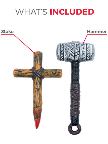 Vampire Slayer Stake & Hammer Kit  Wholesale