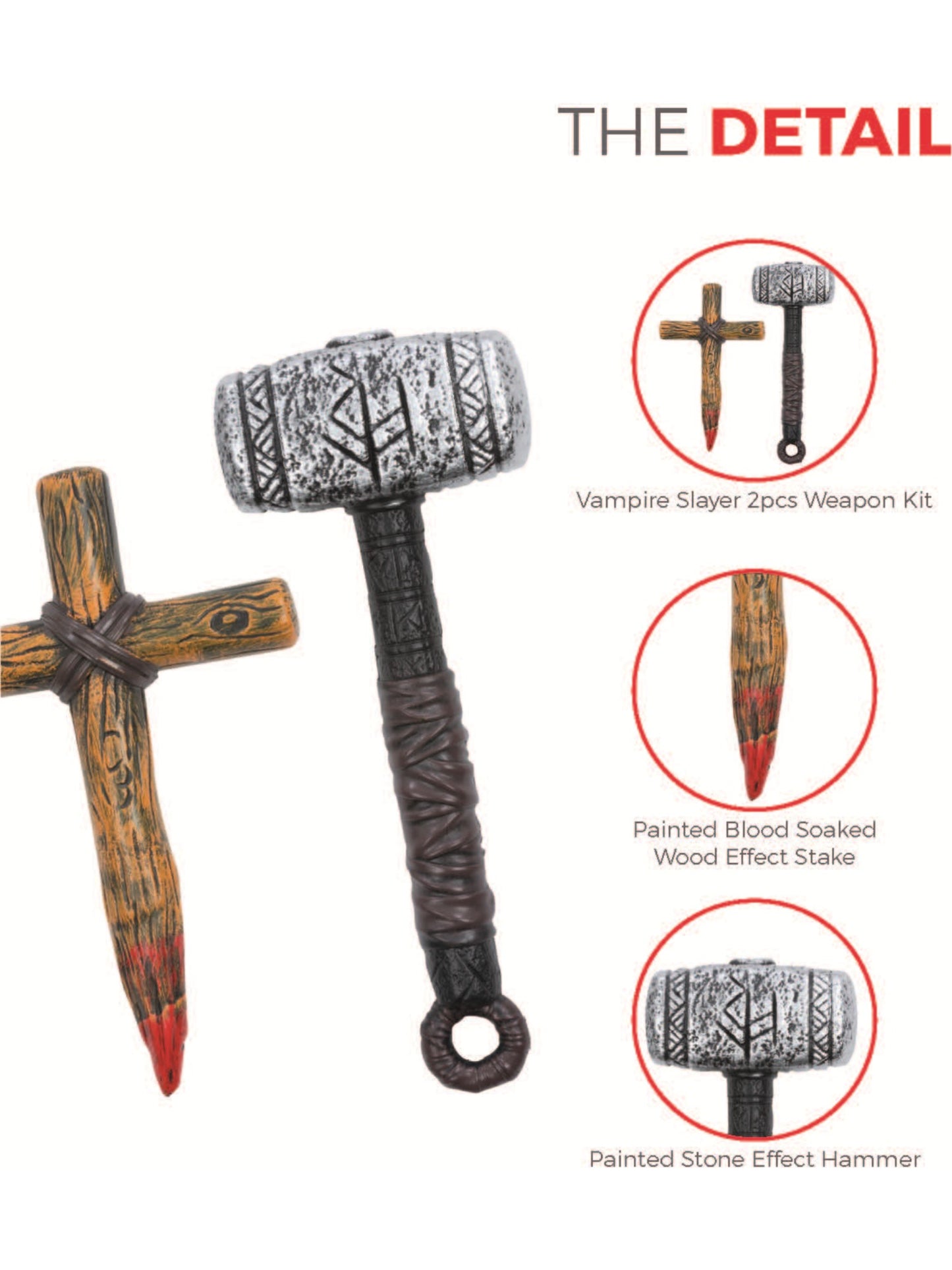 Vampire Slayer Stake & Hammer Kit  Wholesale