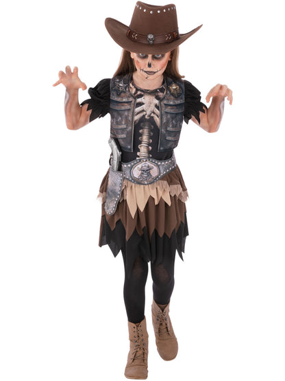 Skeleton Cowgirl Costume  Wholesale
