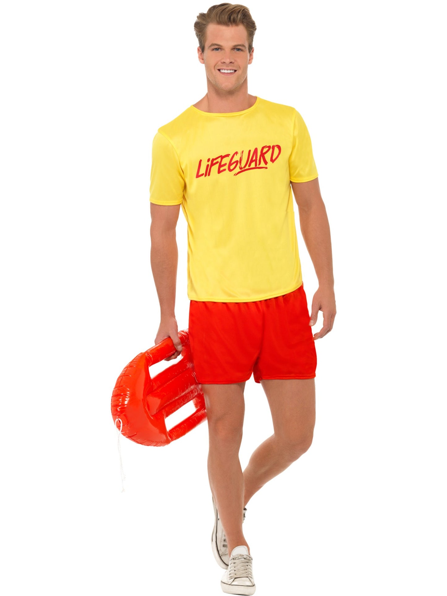 Lifeguard Beach Costume, Yellow  Wholesale