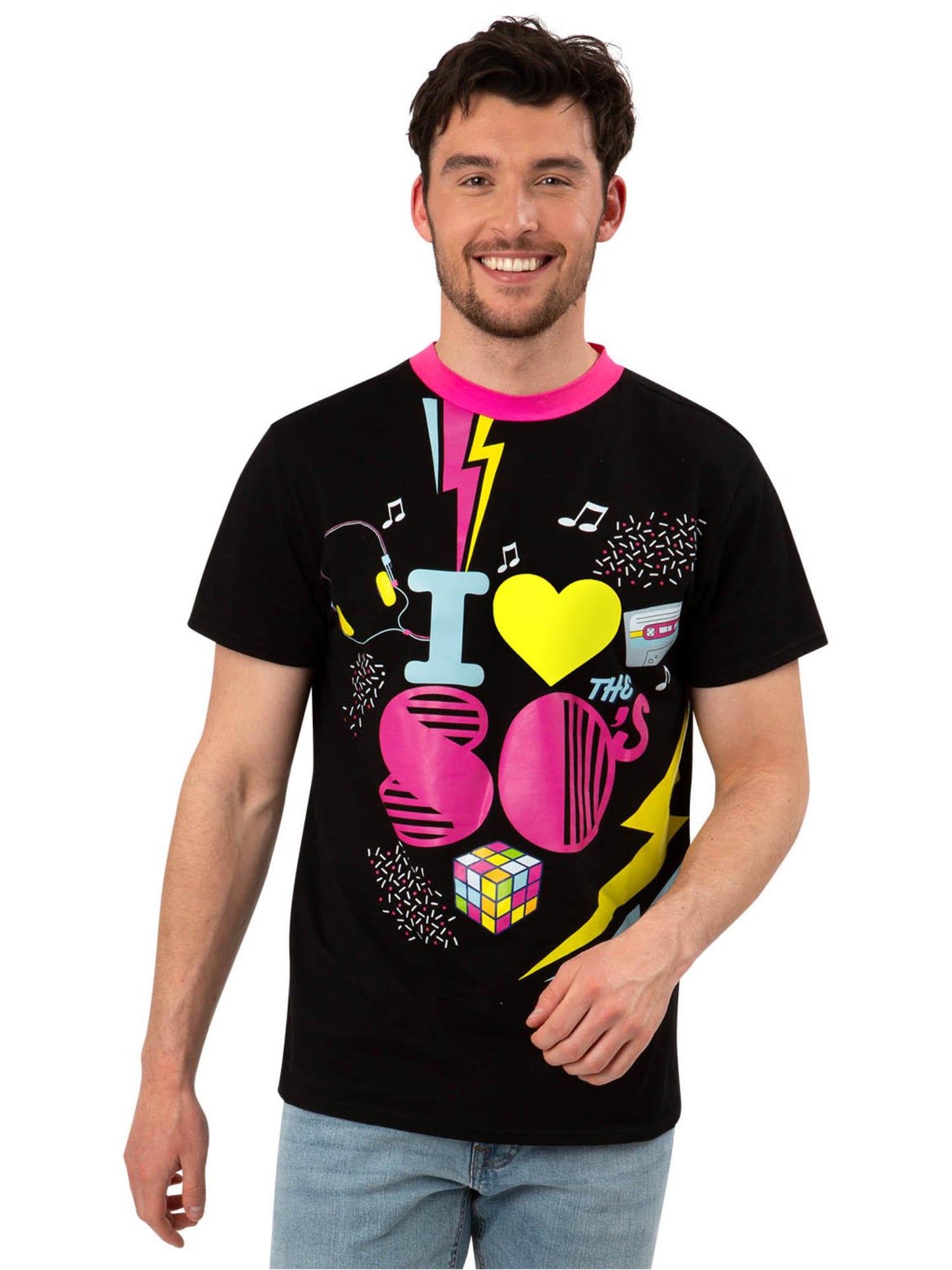 Unisex 1980s Printed T-Shirt Wholesale