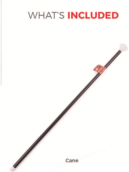 20s Style Dance Cane, Black  Wholesale
