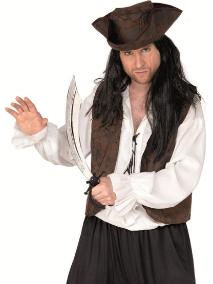 Pirate Sword, 50cm / 20in, Silver  Wholesale
