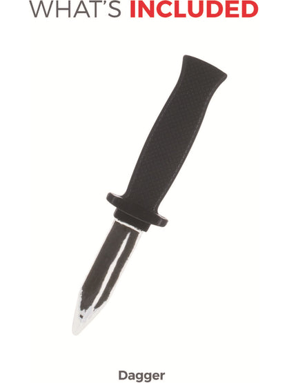 Slide-in Dagger, Silver, 36pcs Individually Carded  Wholesale