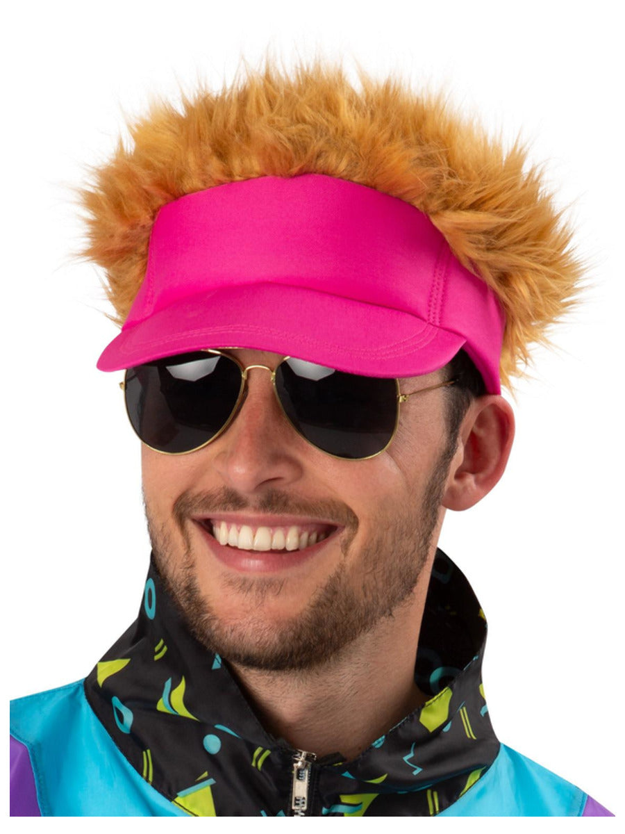 Neon Pink Visor Hat Wholesale