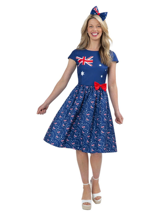 Ladies Australia Flag Dress Wholesale