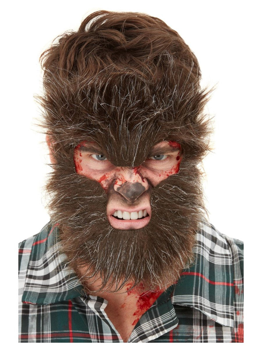 Smiffys Make-Up FX, Werewolf Face Fur Wholesale