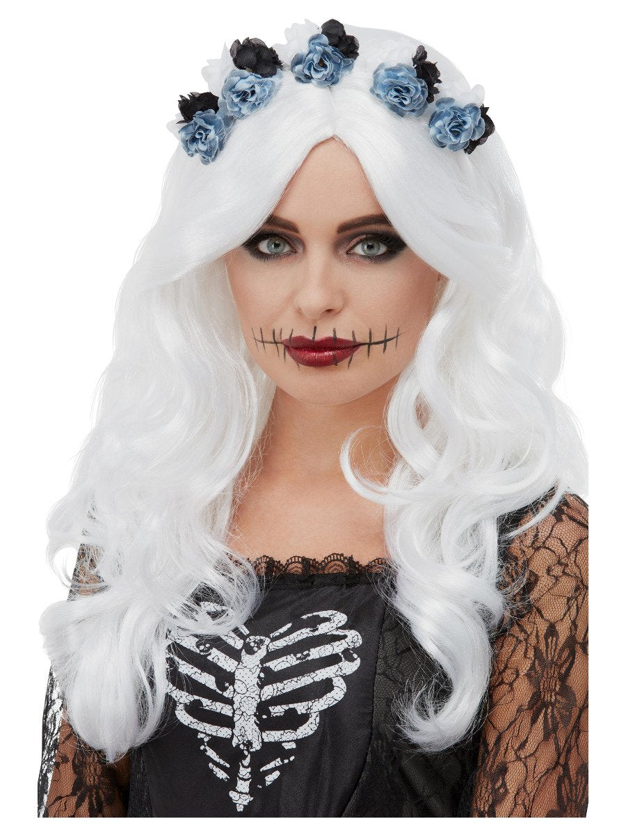 Day of the Dead Wig White Wholesale