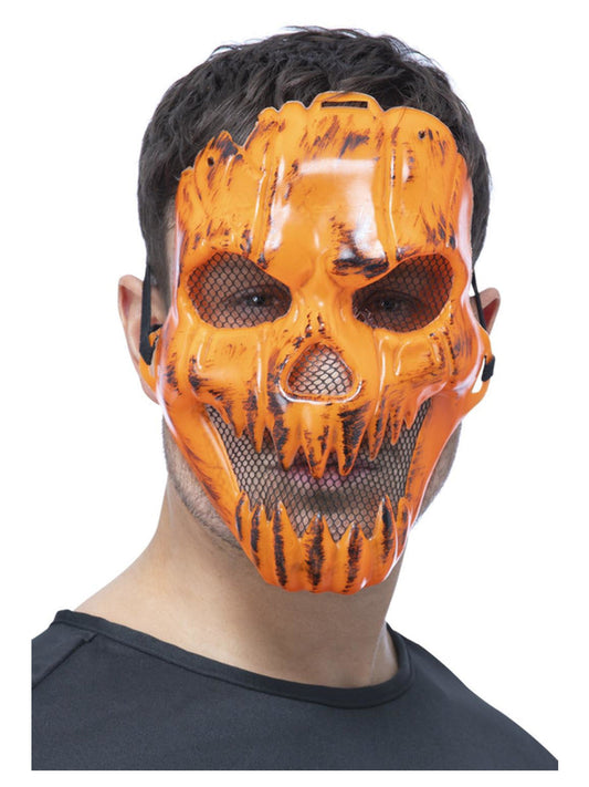 Pumpkin Mask, On Elastic Wholesale