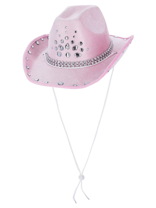 Baby Pink Rhinestone Cowboy Hat Wholesale