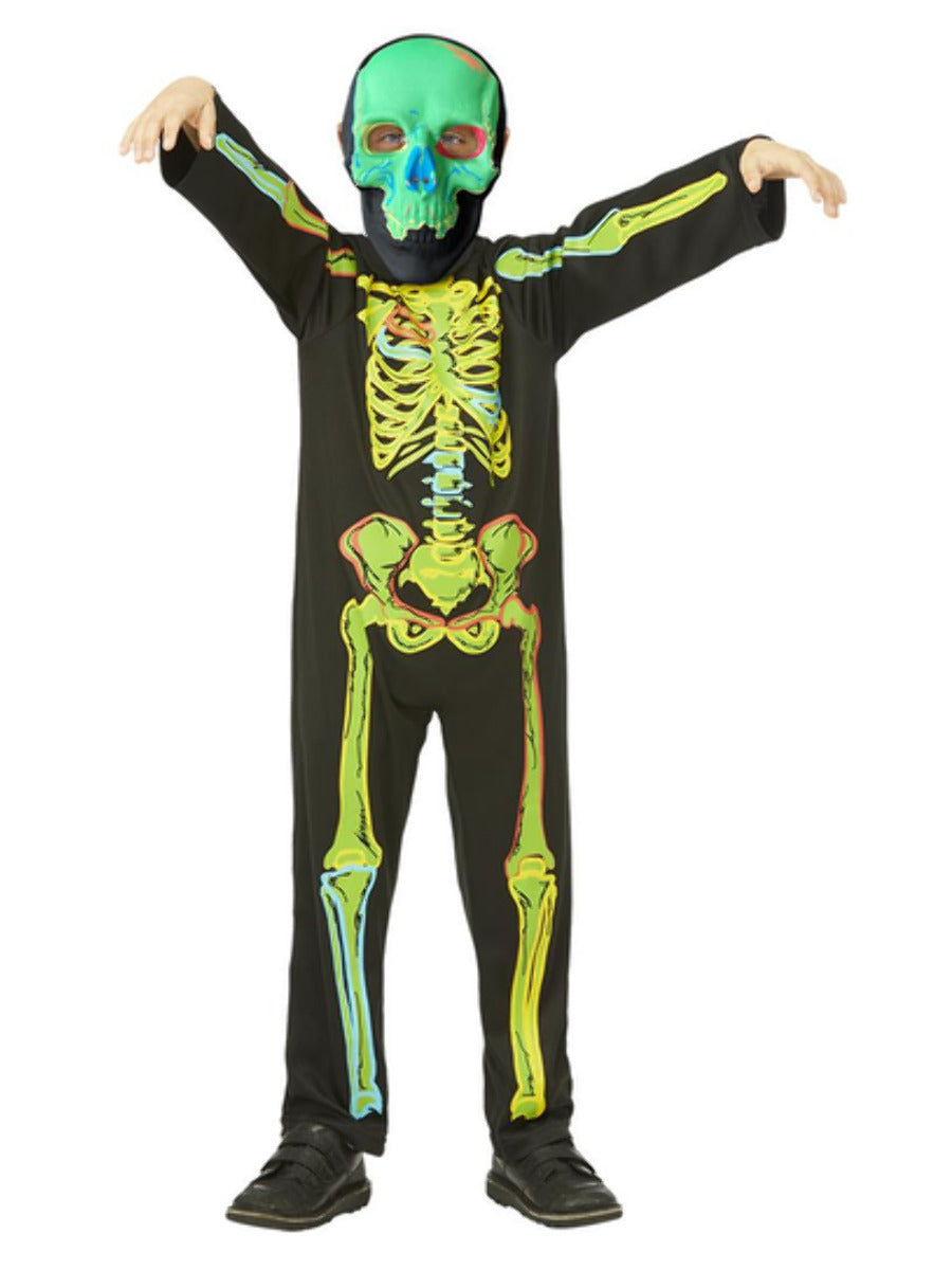 Neon Skeleton Glow in the Dark Costume Wholesale