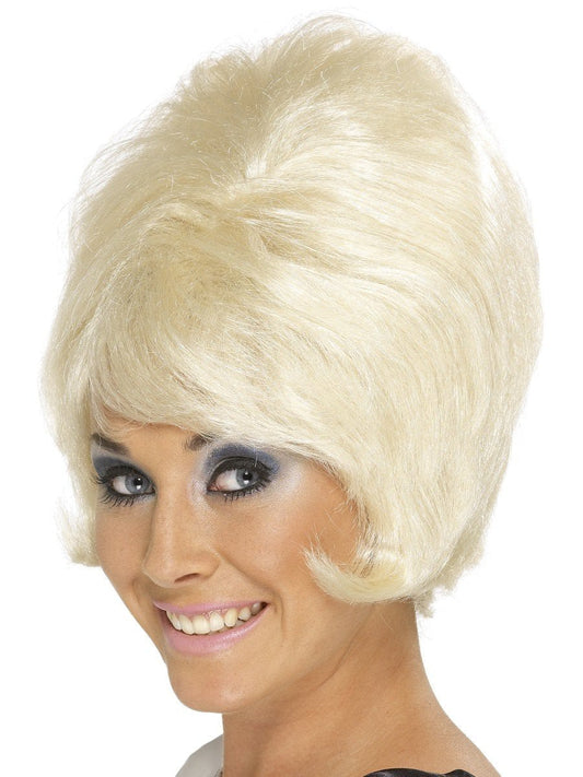 60s Beehive Wig, Blonde Wholesale