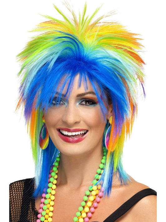80s Rainbow Punk Wig Wholesale