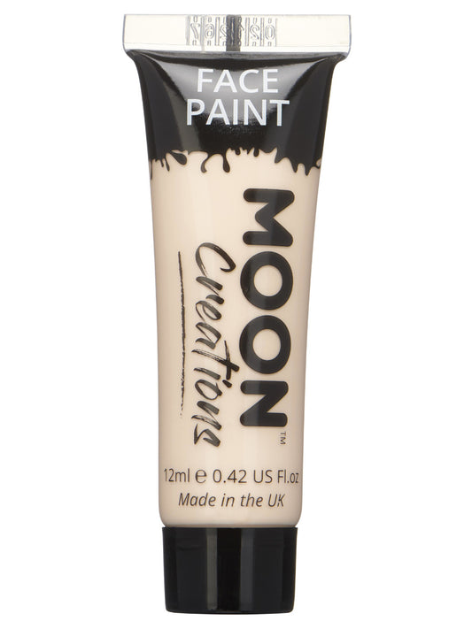 Moon Creations Face & Body Paint, Pale Skin, 12ml Single