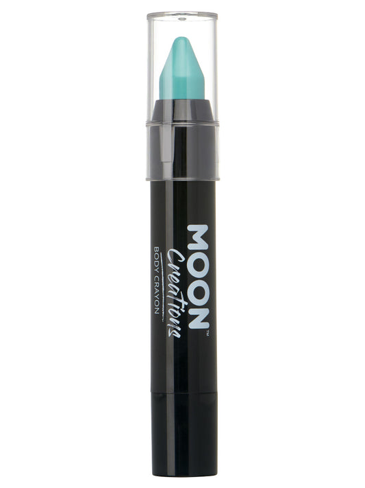 Moon Creations Body Crayons, Turquoise, 3.2g Single