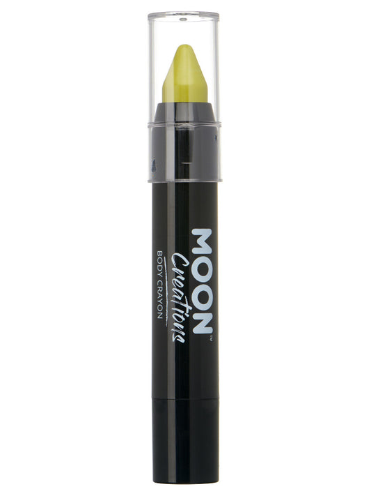 Moon Creations Body Crayons, Lime Green, 3.2g Single