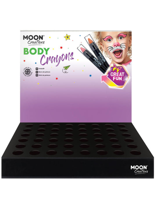 Moon Creations Body Crayons, CDU Adventure Colours (no stock)