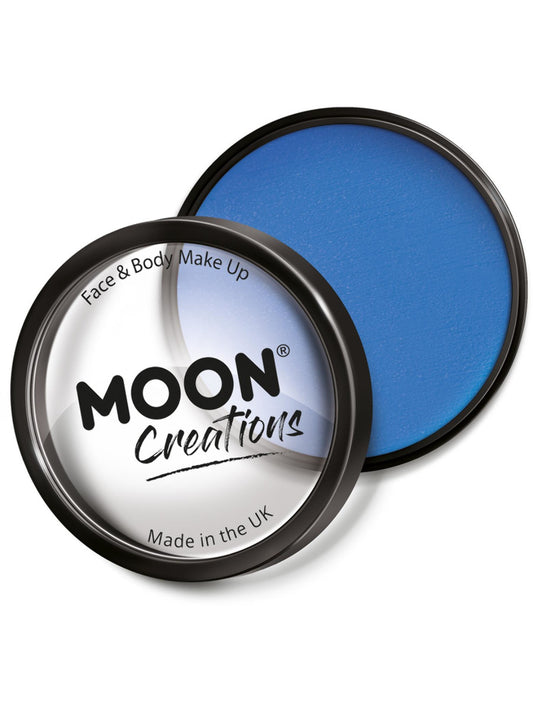 Moon Creations Pro Face Paint Cake Pot, Sky Blue, 36g Single