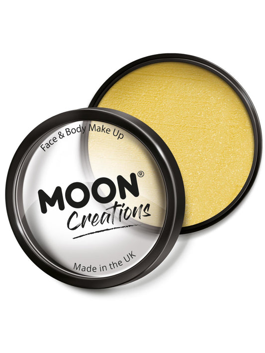 Moon Creations Pro Face Paint Cake Pot,Golden Sand, 36g Single