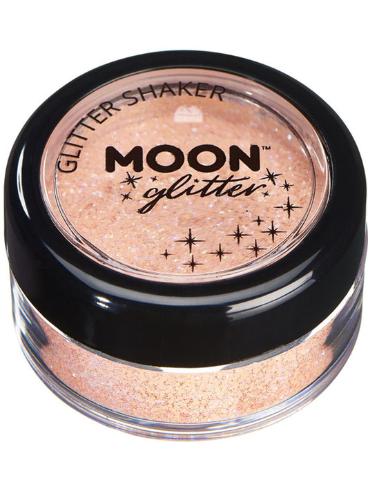 Moon Glitter Pastel Glitter Shakers, Peach, Single, 5g