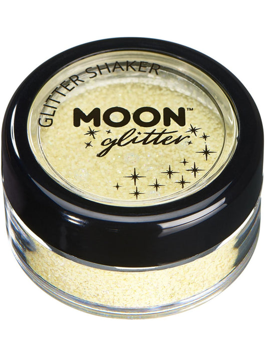 Moon Glitter Pastel Glitter Shakers, Lemon, Single, 5g