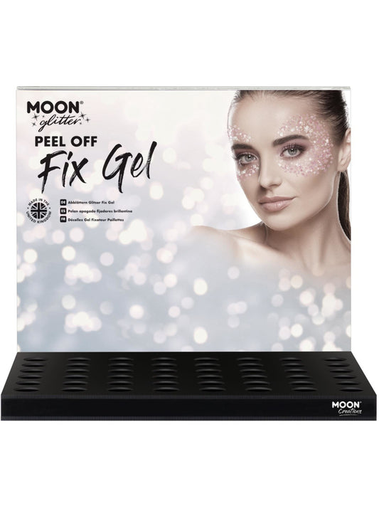 Moon Glitter Peel-Off Glitter Fix Gel, CDU (no stock)
