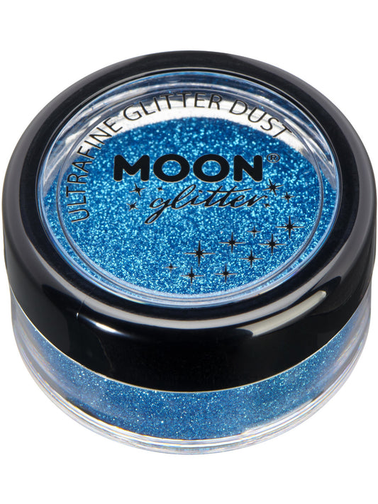 Moon Glitter Classic Ultrafine Glitter Dust, Blue, Single, 5g