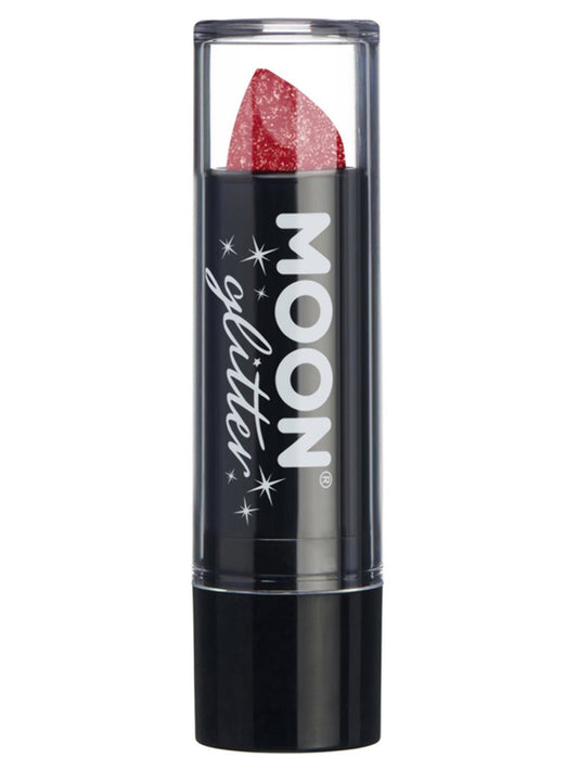 Moon Glitter Iridescent Glitter Lipstick, Cherry, Single, 4.2g 