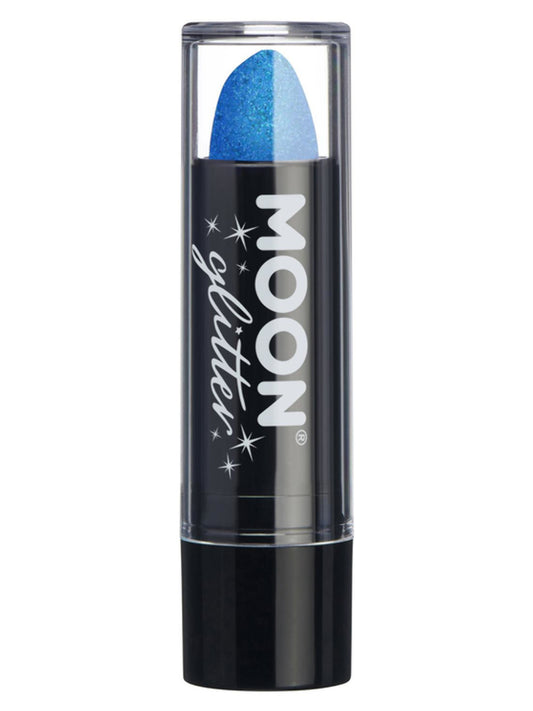 Moon Glitter Iridescent Glitter Lipstick, Blue, Single, 4.2g 