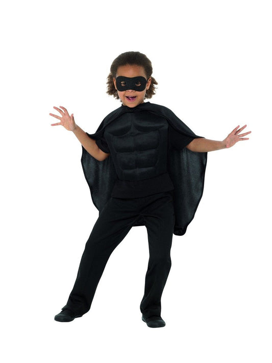 Kids Superhero Kit, Black Wholesale