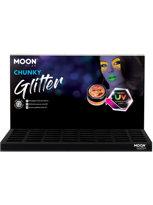 Moon Glow - Neon UV Chunky Glitter, CDU (no stock)