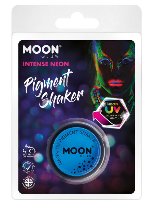 Moon Glow Intense Neon UV Pigment Shakers, Clamshell, 4.2g, Intense White