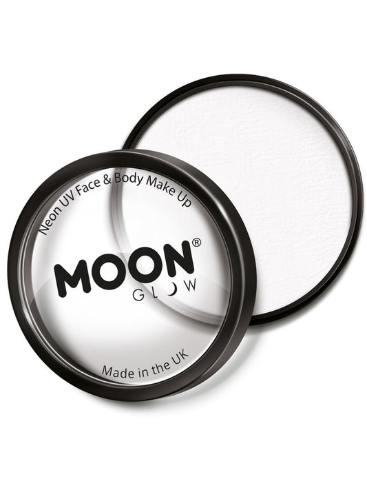 Moon Glow Pro Intense Neon UV Cake Pot, White, Single, 36g