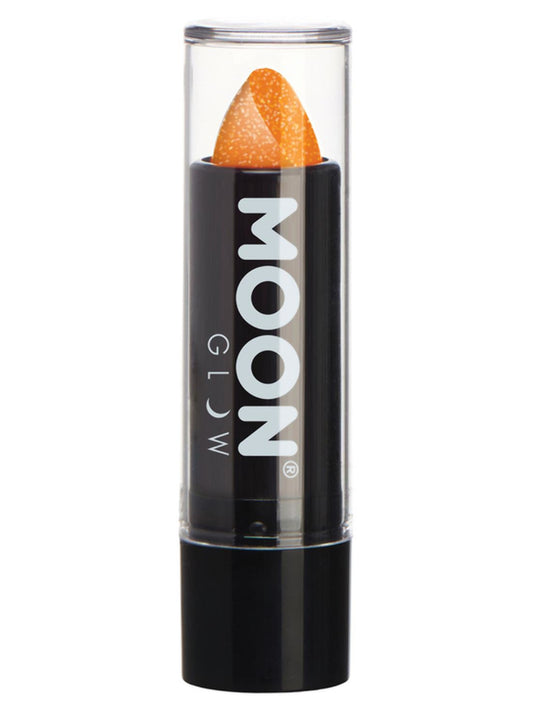 Moon Glow - Neon UV Glitter Lipstick, Orange, 4.2g Single