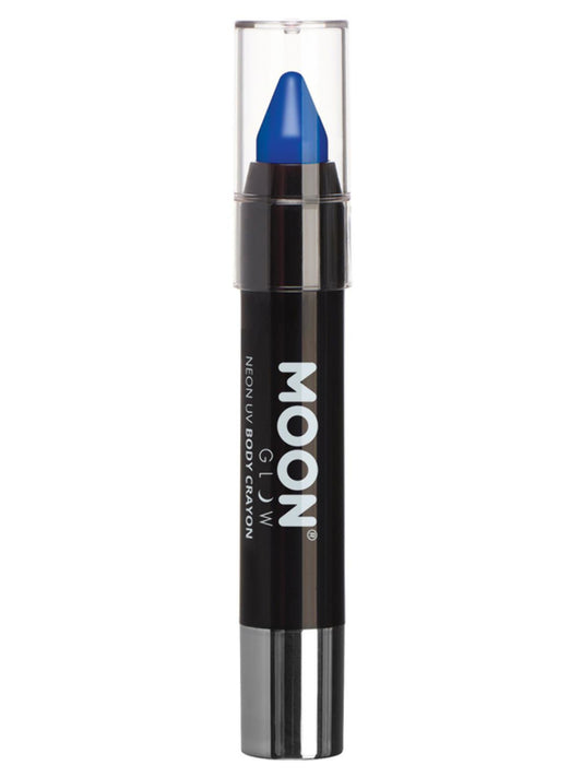 Moon Glow Intense Neon UV Body Crayons, Intense Bl, Single, 3.2g