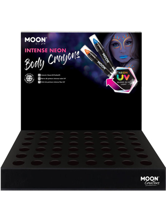 Moon Glow Intense Neon UV Body Crayons, CDU (no stock)