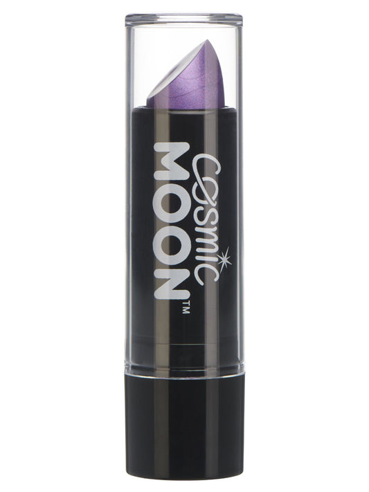 Cosmic Moon Metallic Lipstick, Purple, Single, 4.2g