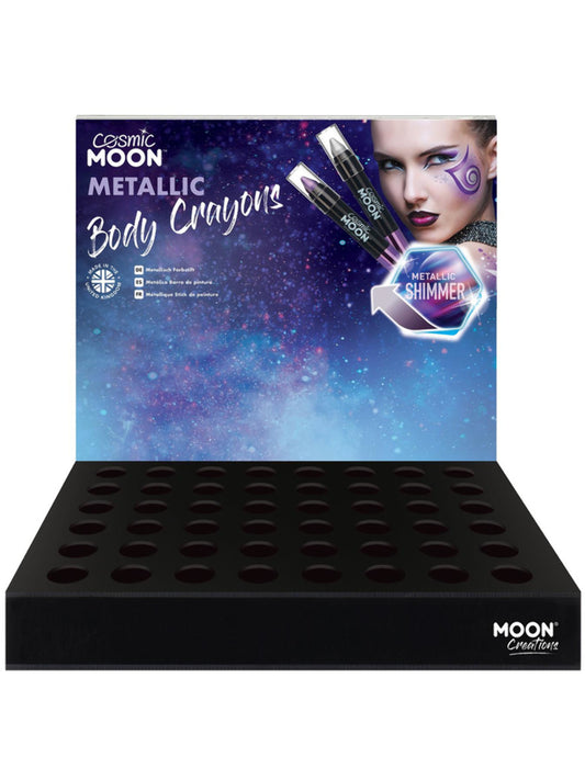 Cosmic Moon Metallic Body Crayons, CDU (no stock)