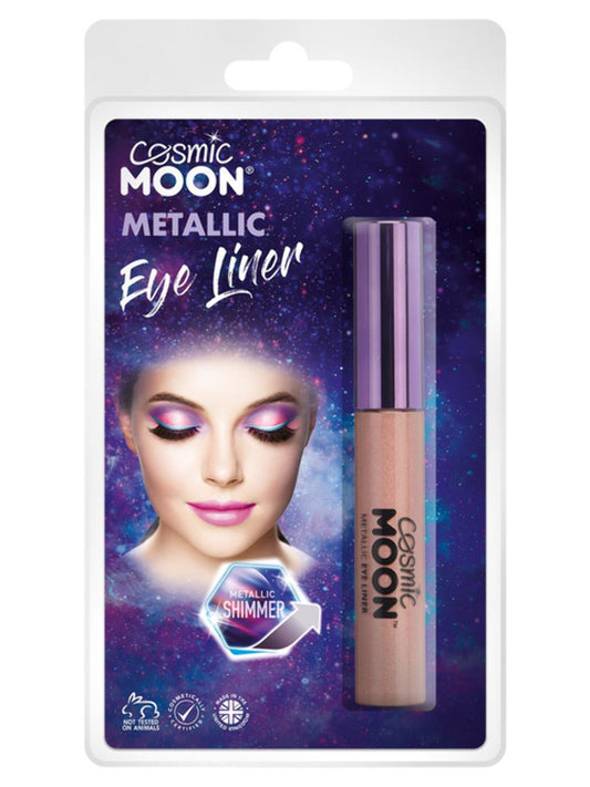 Cosmic Moon Metallic Eye Liner, Rose Gold, Clamshell, 10ml