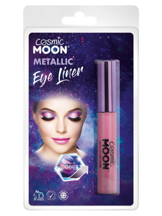 Cosmic Moon Metallic Eye Liner, Pink, Clamshell, 10ml
