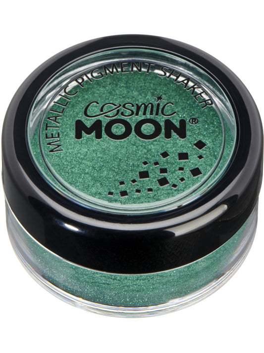 Cosmic Moon Metallic Pigment Shaker, Green, Single, 4.2g